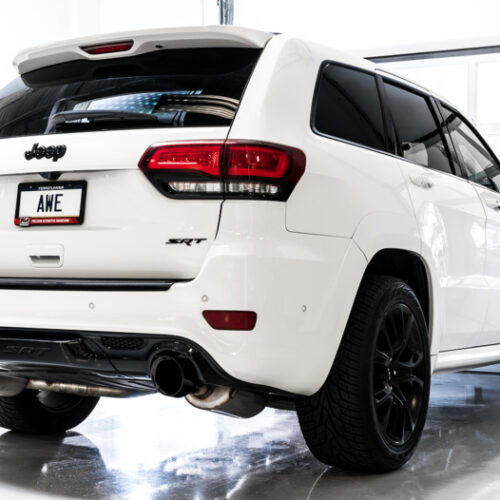 AWE Tuning Track Edition Exhaust - Chrome Silver Tips for 2020 Jeep Grand Cherokee SRT - Image 8