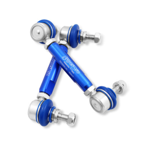 SuperPro TRC1085 2014 Mazda 3 i SV Rear HD Adjustable End Link Set (10mm Studs 140mm-185mm Length) - Image 2