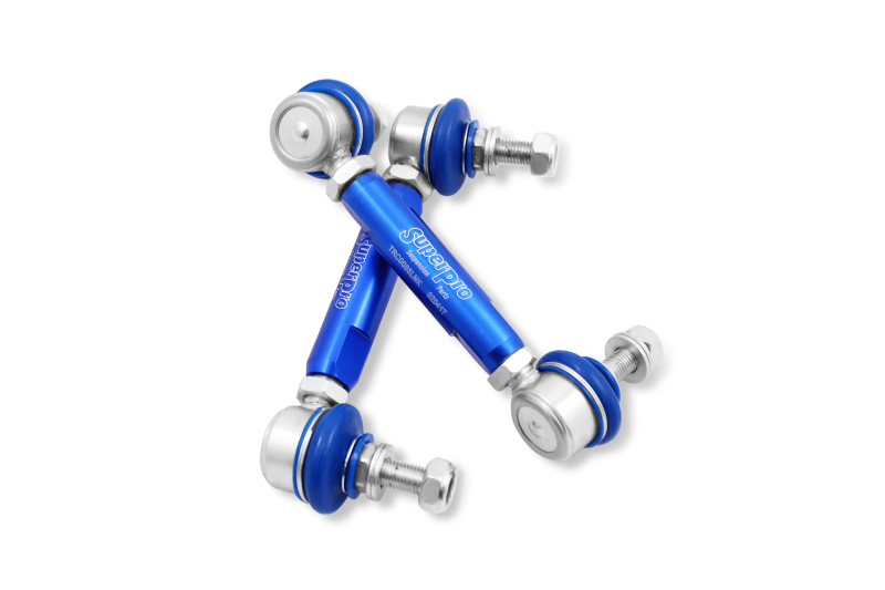 SuperPro TRC1085 2014 Mazda 3 i SV Rear HD Adjustable End Link Set (10mm Studs 140mm-185mm Length) - Image 2