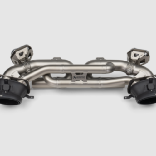 Akrapovic Slip-On Line Titanium Exhaust for 2025 Porsche 911 992.2
