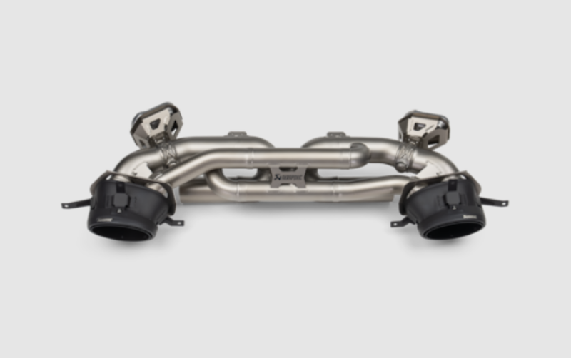 Akrapovic Slip-On Line Titanium Exhaust for 2025 Porsche 911 992.2