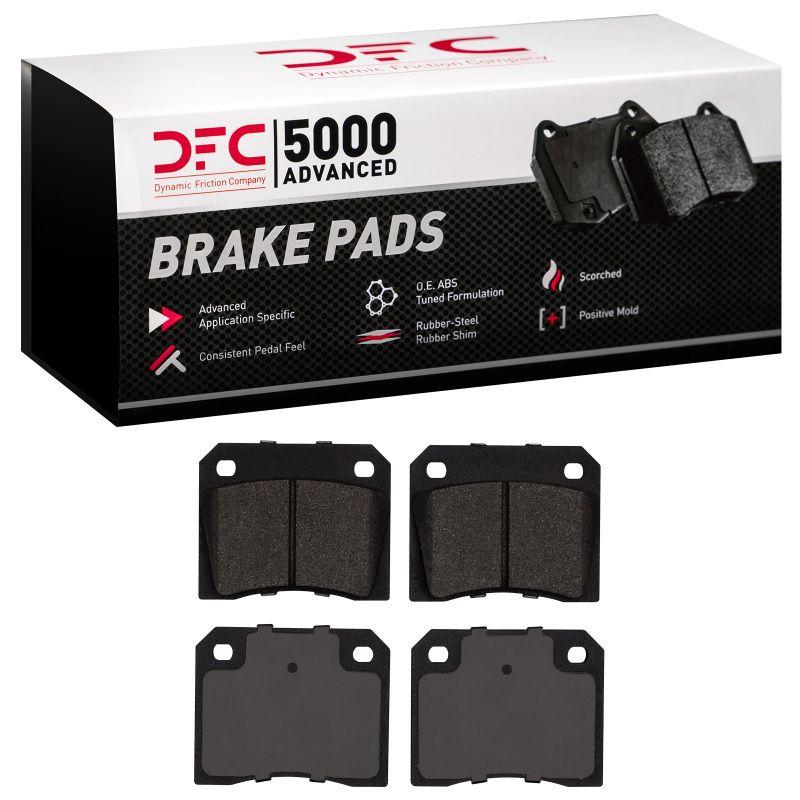 DFC 58-93 AC Cobra Rear/Front 5000 Advanced Low Metallic Brake Pads