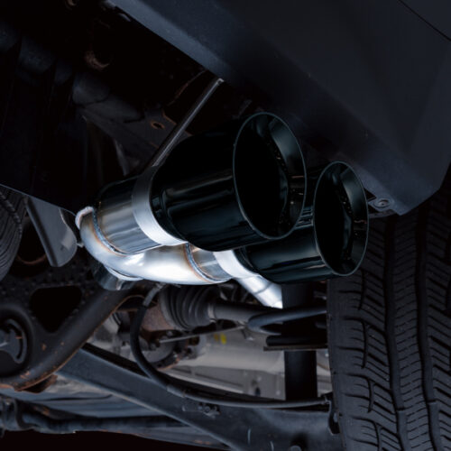 AWE Tuning 2021+ GMC Suburban/Yukon XL 5.3L 0FG Side Exit Catback Exhaust - Diamond Black Tips - Image 3