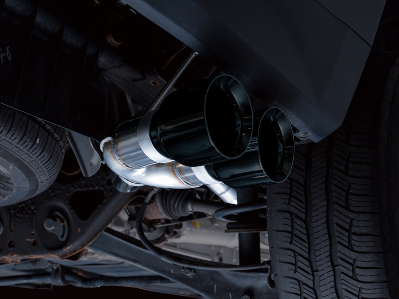 AWE Tuning 2021+ GMC Suburban/Yukon XL 5.3L 0FG Side Exit Catback Exhaust - Diamond Black Tips - Image 3