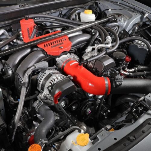 PERRIN 22-26 Subaru BRZ / Toyota GR86 Inlet Hose - Red - Image 8