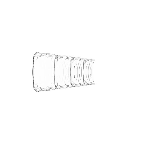 KC HiLiTES FLEX ERA LED Light Bar 10in. Light Shield - Clear (SHIELD ONLY) - Image 8