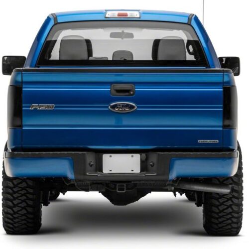 Raxiom for 2009-2014 Ford F-150 Styleside Axial Series LED Tail Lights- Black Housing (Smoked Lens) - Image 8