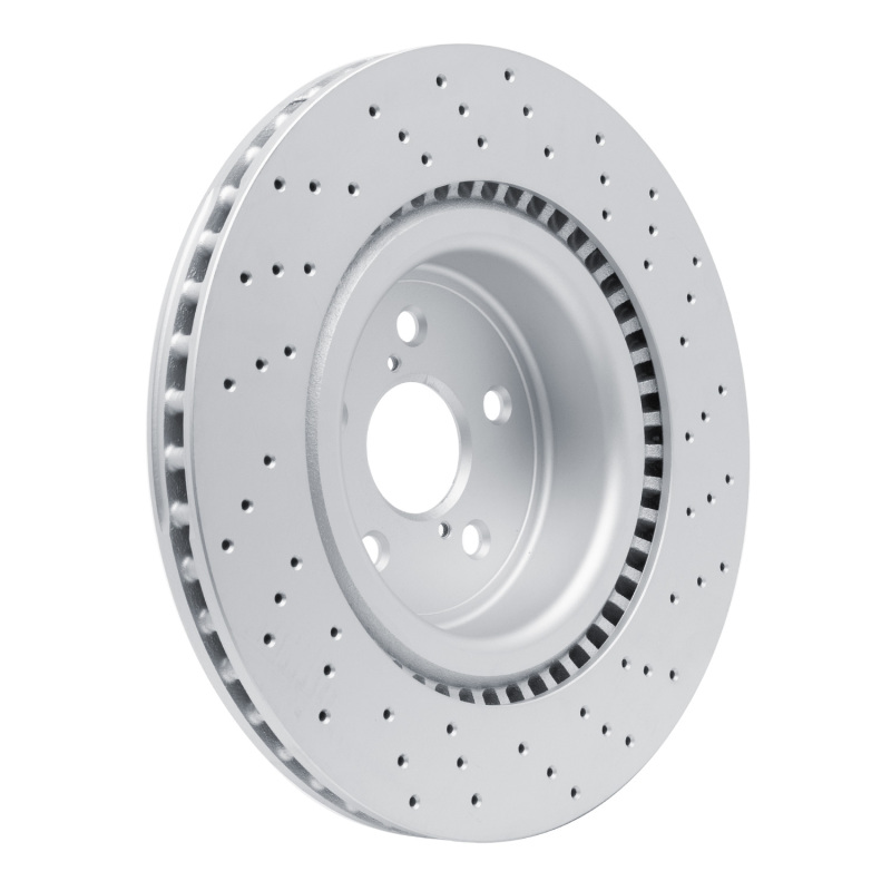 DFC 08-14 Lexus IS F Front Drilled Hi-Carbon Alloy Geomet Coated Rotor - Image 4