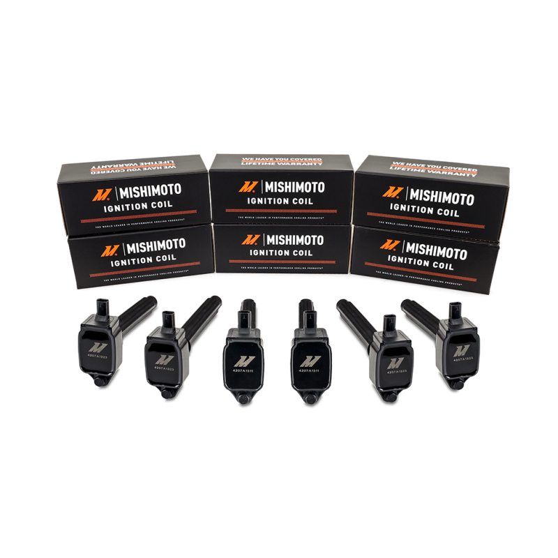 Mishimoto Ignition Coil Set for 12-18 Jeep Wrangler 3.6L Six Cylinder - Image 4