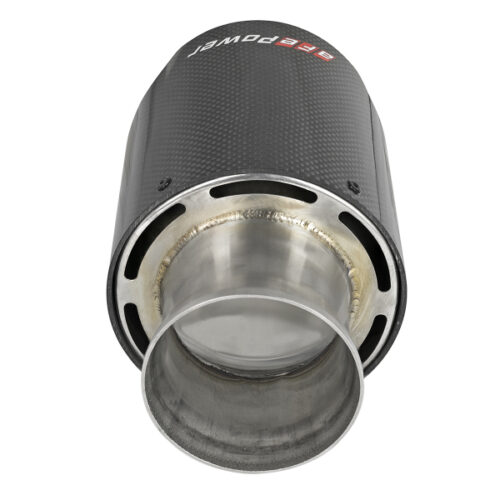 aFe Power MACH Force-XP 4-1/2in Carbon Fiber OE Replacement Exhaust Tips - 15-19 Dodge Charger/Hellcat - Image 5