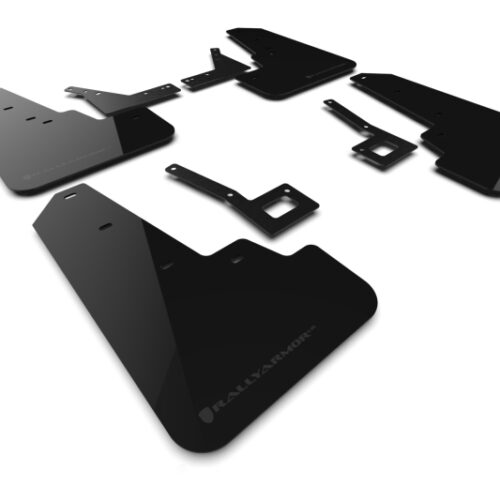Rally Armor 19-25 Dodge Ram 1500 Rebel Black UR Mud Flap w/Dark Grey Logo