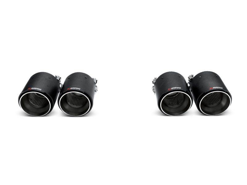 Akrapovic Tail Pipe Set (Carbon) for 14-17 BMW M3/M4 (F80/F82) - Image 5