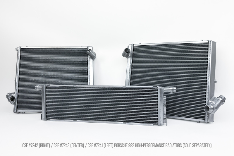 CSF for 2019+ 992.1/992.2 Porsche 911(3.0LT Base/T/S/4/4S/GTS/4 GTS) High Perf Right Aluminum Radiator - Image 7
