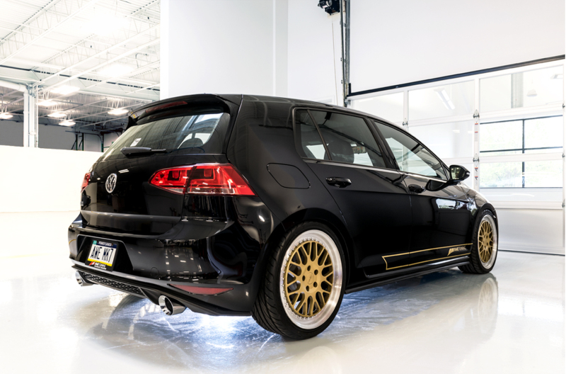 AWE Tuning Track Edition Exhaust - Chrome Silver Tips for VW MK7 GTI - Image 2