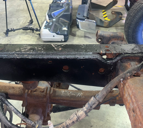 Alternative view of Rust Buster 2004-2008 Ford F-150 Over Axle Frame Section - Right