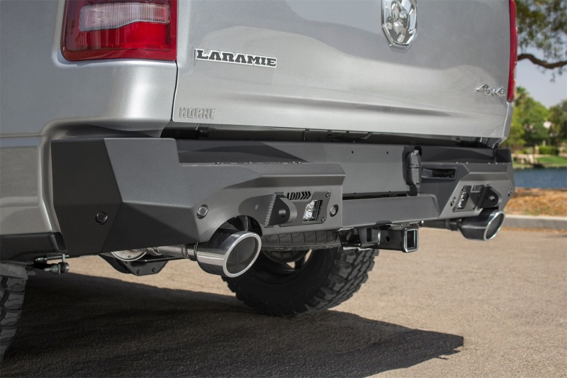 Addictive Desert Designs for 2019 Ram 1500 Hammer Stealth Fighter Rear Bumper w/ 6 Sensor Cutouts - Image 6
