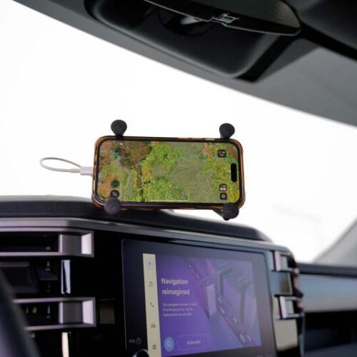 DV8 Offroad 22-23 Toyota Tundra + Sequoia Digital Device Dash Mount - Image 3