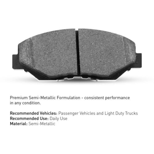 R1 08-14 Cadillac CTS-V Front Semi Met Brake Pads - Image 2