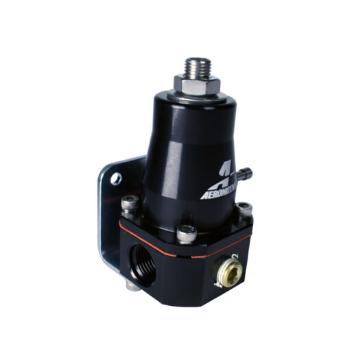 Aeromotive Adjustable Regulator Billet EFI Bypass - (2) -6 Inlets/(1) -6 Return - Black - Image 9