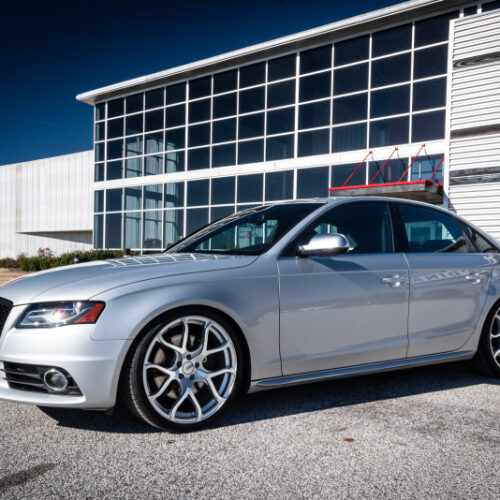 APR A01 Flow Formed - 20x9.0 - 5x112 - ET42 - 66.5mm Center Bore - Hyper Silver Wheel - Image 5
