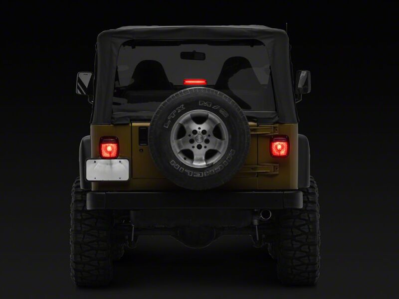 Raxiom for 1997-2006 Jeep Wrangler TJ LED Third Brake Light- Red - Image 9
