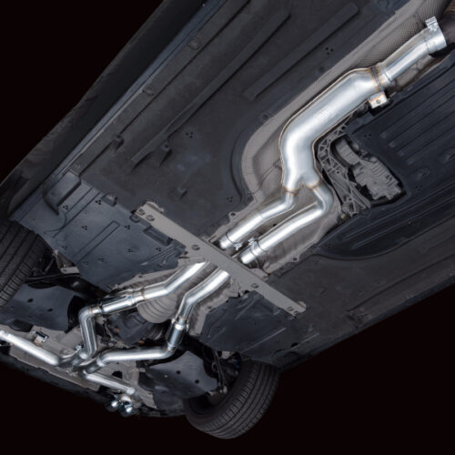 AWE Tuning Track Edition Exhaust - Chrome Silver Tips for 22-26 BMW M240i (G42) - Image 4