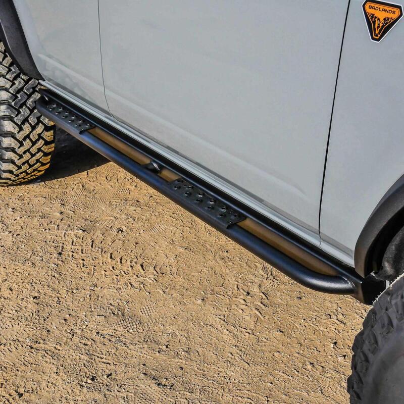 Westin 21-23 Ford Bronco 4dr (Excl. Bronco Sport) Rock Slider - Textured Black - Image 4