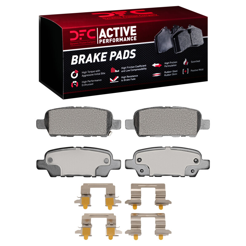 DFC 23-26 Nissan Z Rear Active Performance Pads and Hardware Kit
