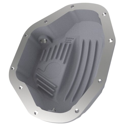 aFe Power Rear Differential Cover (Raw; Street Series); Dodge Diesel Trucks 94-02 L6-5.9L (td) - Image 9