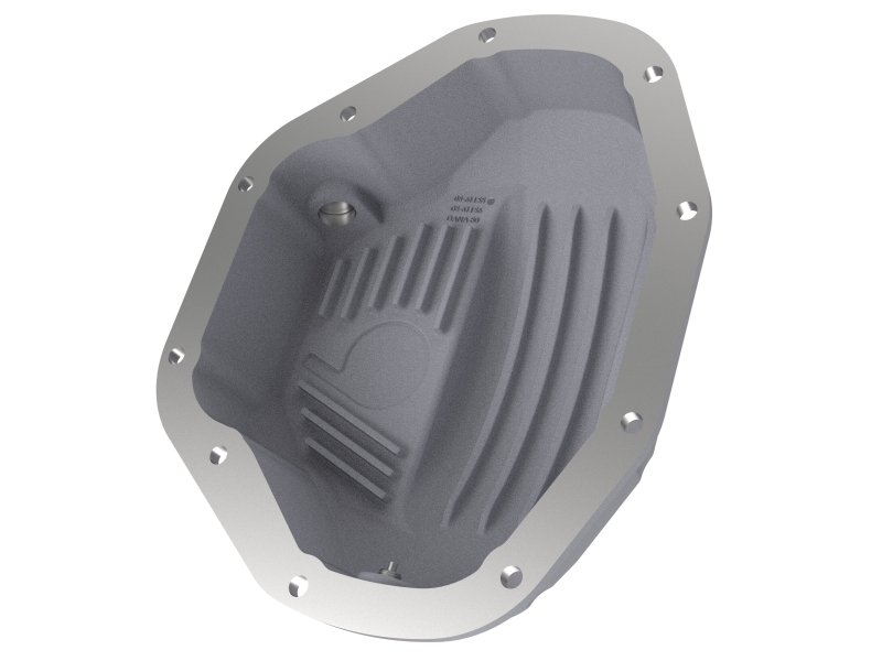 aFe Power Rear Differential Cover (Raw; Street Series); Dodge Diesel Trucks 94-02 L6-5.9L (td) - Image 9