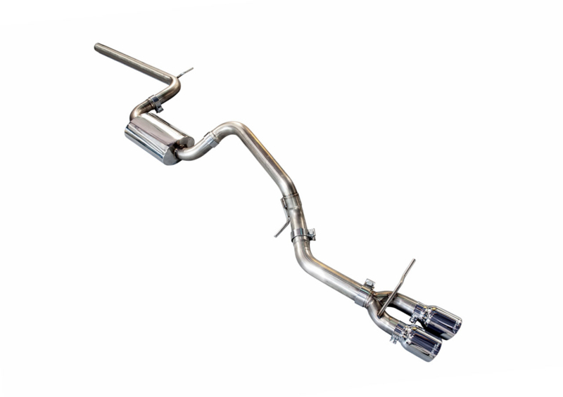 AWE Tuning Track Edition Exhaust w/Chrome Silver Tips (90mm) for VW MK7 Golf SportWagen