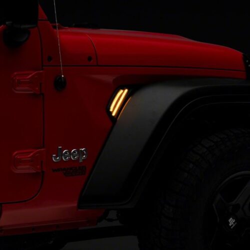 Raxiom for 2007-2018 Jeep Wrangler JK Axial Series Fender Vent LED Light - Image 4