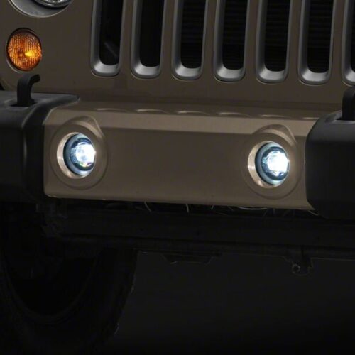 Raxiom for 2007-2018 Jeep Wrangler JK LED Fog Lights with Amber Turn Signals - Image 7