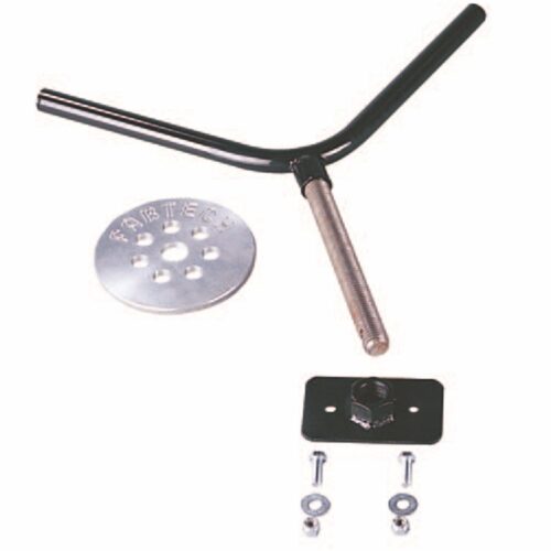 Alternative view of Fabtech Universal Spare Tire Flat Mount - Black