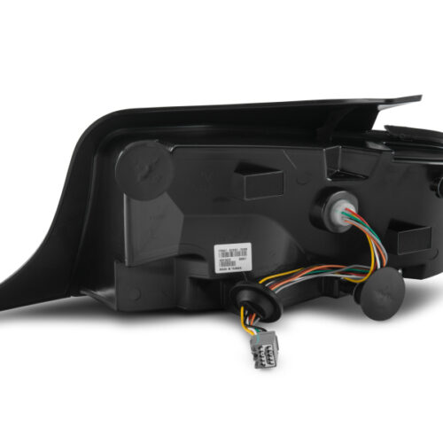 Raxiom for 2010-2012 Ford Mustang Vector V2 LED Tail Lights - Gloss Black Housing (Clear Lens) - Image 10
