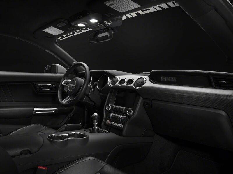 Raxiom for 2015-2023 Ford Mustang Axial Series Stage 1 Map Light LED Conversion Kit - Image 4