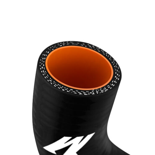 Mishimoto Mitsubishi EVO 4/5/6 Upper Black Silicone Hose - Image 4