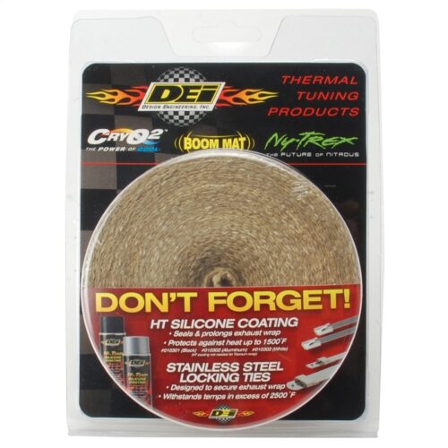 DEI 10137 Exhaust Wrap 2in x 25ft - Tan - Image 3