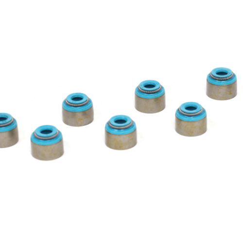 BLOX Racing Honda 5.5mm Valve Stem Seals Blue FKM - Set of 16 (Fits Both Intake & Exhaust) - Image 4