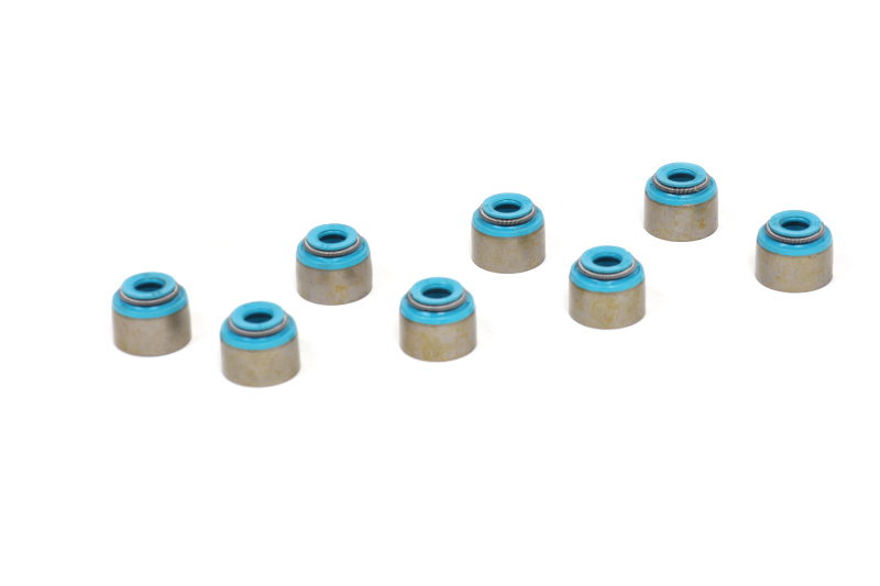 BLOX Racing Honda 5.5mm Valve Stem Seals Blue FKM - Set of 16 (Fits Both Intake & Exhaust) - Image 4