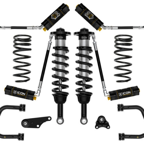 ICON 2024+ Toyota Tacoma 1.25in-3in Stage 5 Suspension System Tubular w/ Triple Rate Spring