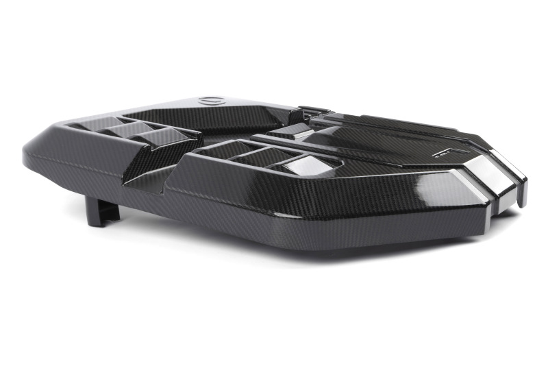 Dinan for 21-27 BMW M2/M3/M4 (G80/G82/G87) Gloss Carbon Fiber Engine Cover w/Matte Accents - Image 4
