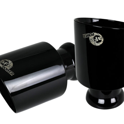 Alternative view of aFe Power MACH Force-XP 4-1/2in Black OE Replacement Exhaust Tips - 15-19 Dodge Charger/Hellcat