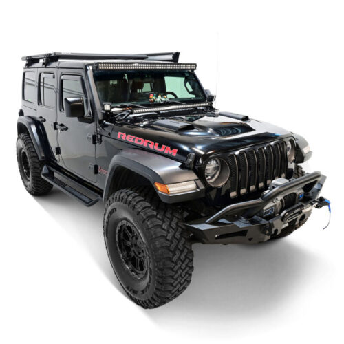 Westin 20-25 Jeep Gladiator / 18-25 Wrangler JL XTS Round Bull Bar - Tex. Blk - Image 8