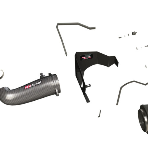 aFe Power Magnum FORCE Carbon Fiber Stage 2 Track Series Pro Dry S CAIS - 11-18 Dodge Challenger V8 - Image 7