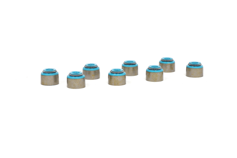 BLOX Racing Honda 5.5mm Valve Stem Seals Blue FKM - Set of 16 (Fits Both Intake & Exhaust) - Image 3