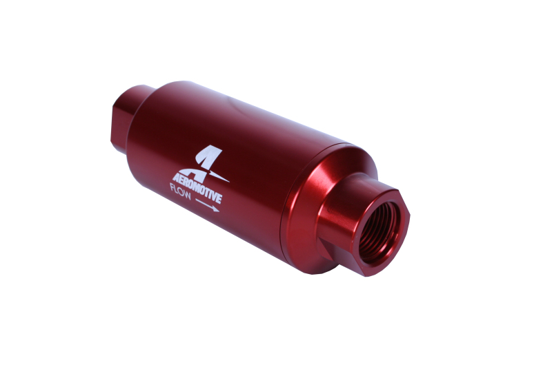 Aeromotive In-Line Filter - (AN-10) 10 Micron Microglass Element Red Anodize Finish - Image 2