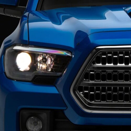 Raxiom for 2016-2023 Toyota Tacoma Axial Series OE Replacement Headlights- Black Housing- Clear Lens - Image 7