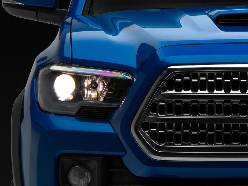 Raxiom for 2016-2023 Toyota Tacoma Axial Series OE Replacement Headlights- Black Housing- Clear Lens - Image 7