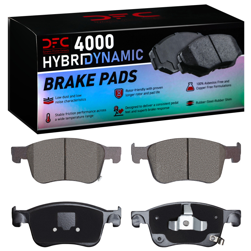 DFC 18-26 Honda Civic Sedan Front 4000 Hybridynamic Brake Pads - Image 2